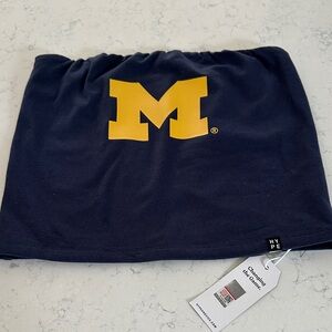 University of Michigan Hype and Vice Tube Top NWT